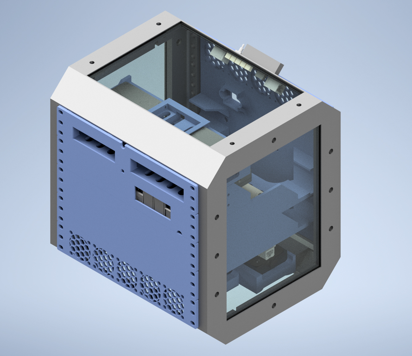 CAD Rendering of main system
